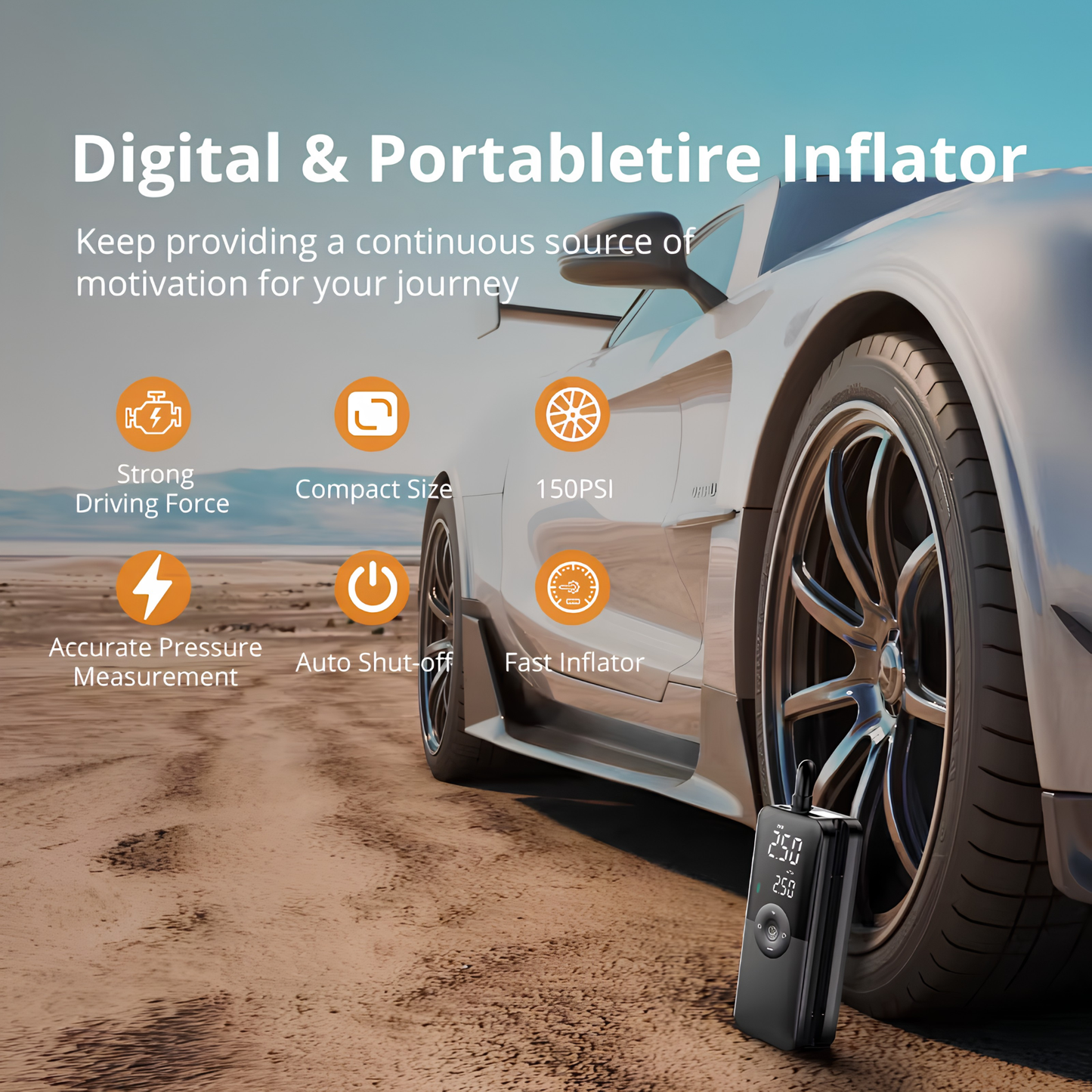 Inflador portátil
